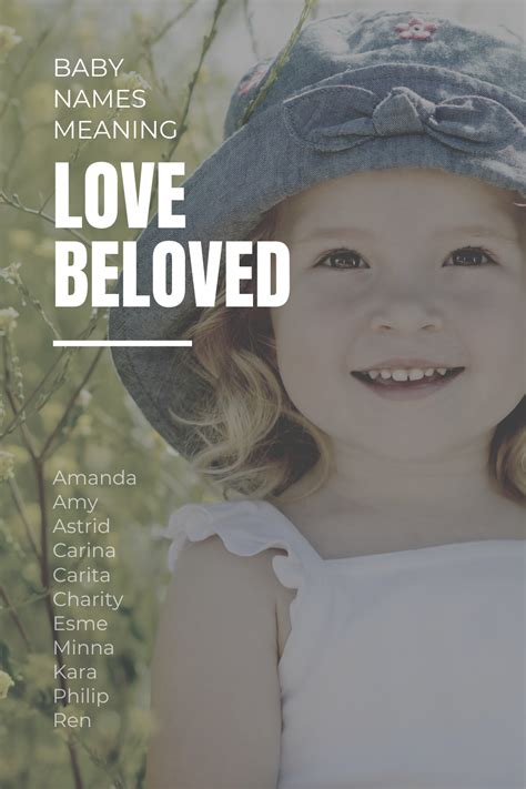 baby names meaning beloved