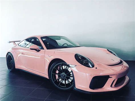 baby pink porsche 911 gt3 rs