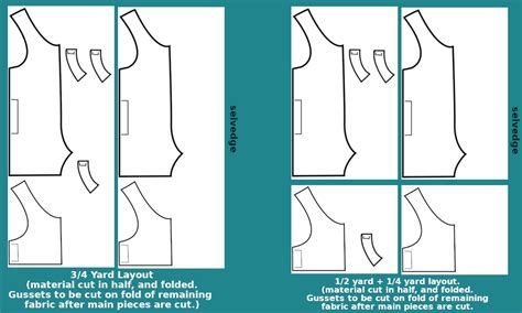 Baby Romper Cutting Pattern