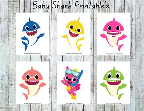 baby shark pdf photo