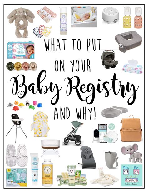 Baby Shower Registry Must Haves
