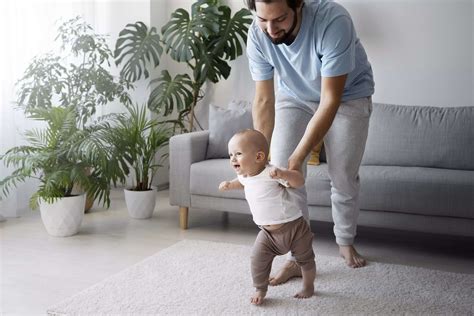 Baby Taking First Steps