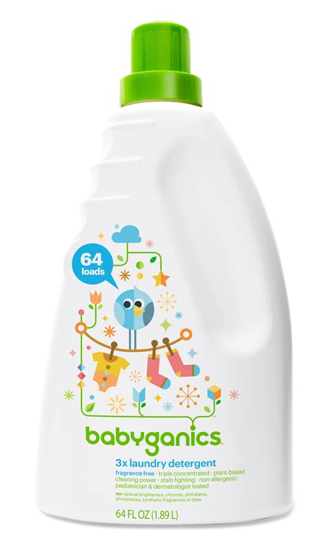 babyganics 3x laundry detergent