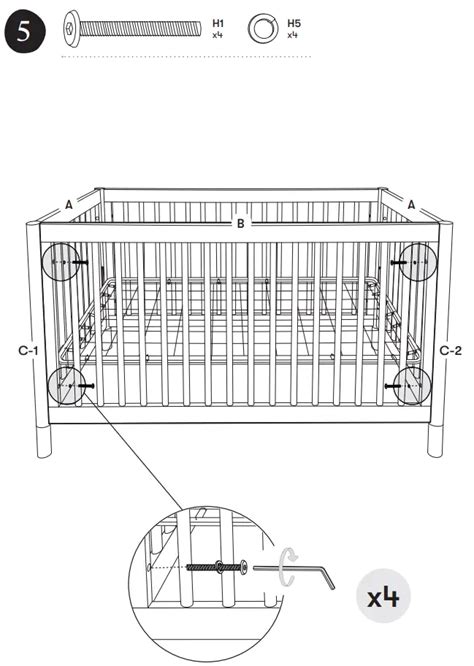 Babyletto Mini Crib Assembly Instructions