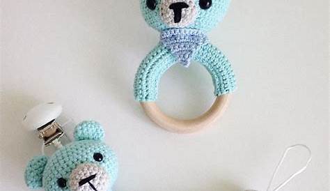 Babyrassel, Baby,Rasseln,Häkeln,Anleitung, | Baby rattle crochet