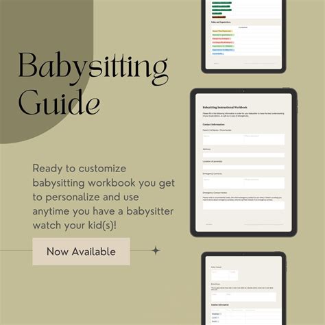 babysitting guide