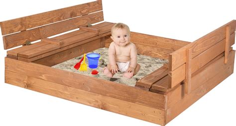 Bac À Sable Avec Banc : Un Jeu De Plein Air Pour Les Enfants