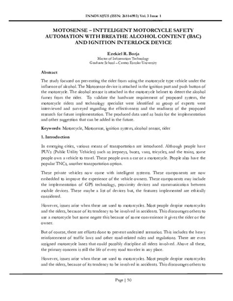 Bac Interlock Ignition Device