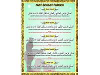Bacaan Niat Sholat Sunnah Fardhu Sebelum Dan Selepas