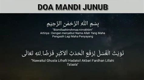 Cara Mandi Junub Yang Benar Bagi Lakilaki dan Perempuan