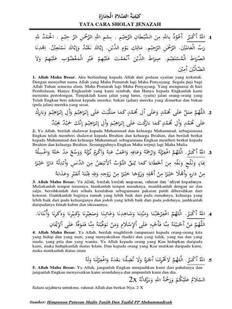 bacaan shalat muhammadiyah pdf