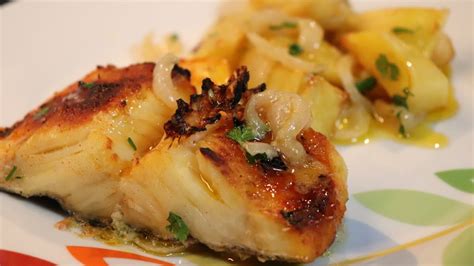 bacalhau assado no forno com batatas