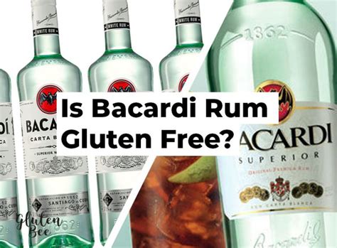 Bacardi Rum Gluten