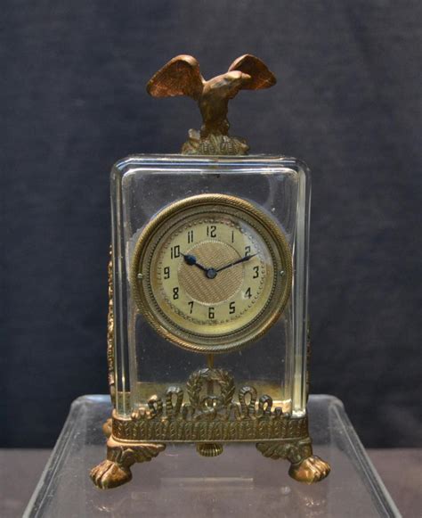baccarat desk clock for sale