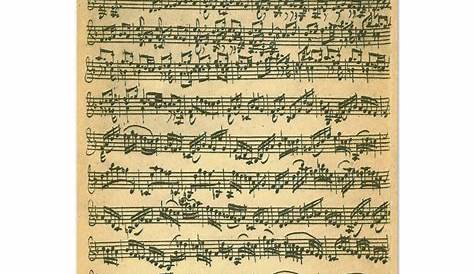 Bach Chaconne Manuscript Sheet Music For J S S For Solo Violin Good Luck Music Jokes Classical Music Piano Music
