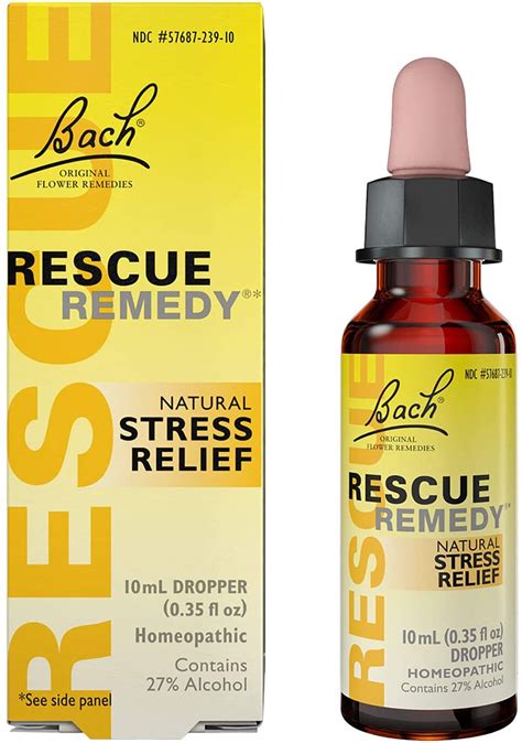 bach rescue remedy stress relief