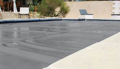 Bâche de protection grise 3x2m pour piscine rectangulaire