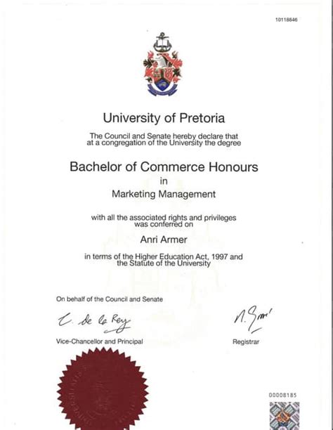 3. Honours Bachelor of Commerce