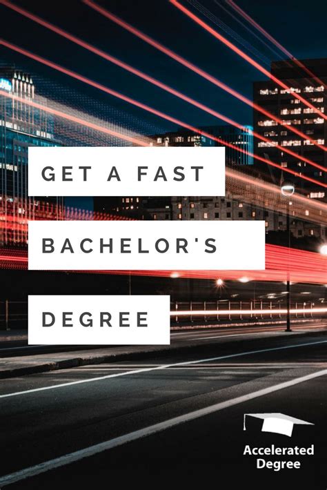 bachelor's degree fast