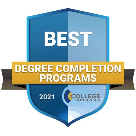 bachelor degree completion program rankings