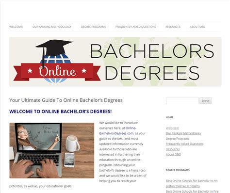 bachelor degree online programs in education