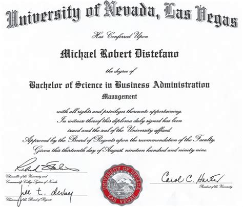 bachelor of administration degree