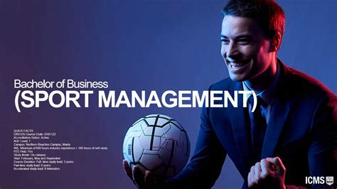 bachelor of business sports management online