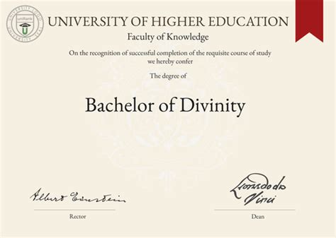 bachelor of divinity syllabus pdf