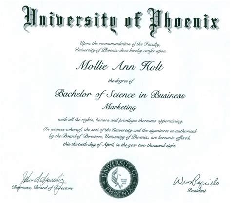 bachelor of science in business marketing