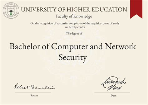 bachelor of science in network security and computer forensics