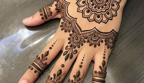 Back Hand Tattoo Mehndi Stylish Simple Arabic Designs 2020 Images