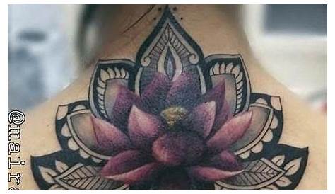 230+ Cute Back Neck Tattoos For Girls (2021) With Meaning