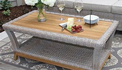 Back Porch Coffee Table Ideas