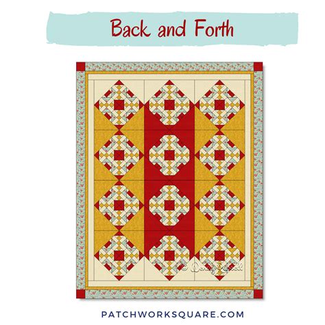 Back And Forth Quilt Pattern