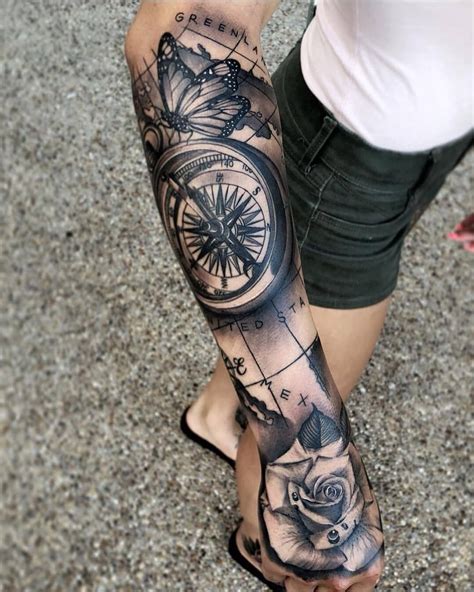 Powerful Back Arm Tattoo Design Ideas