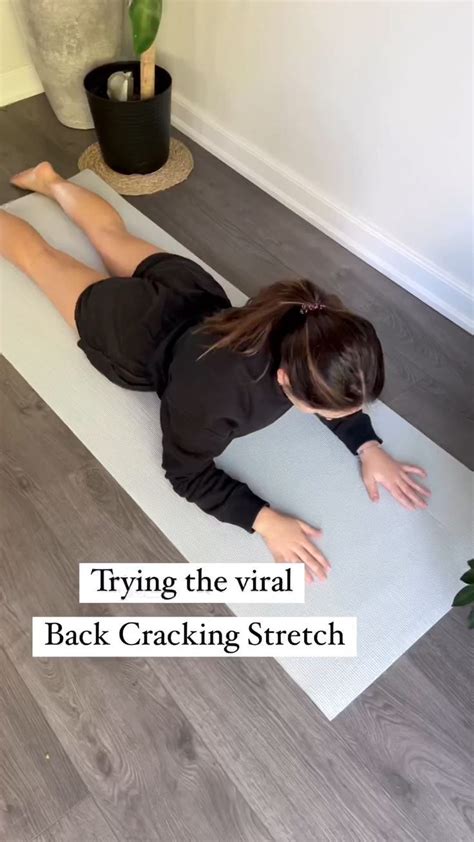 Back Cracking On Its Own