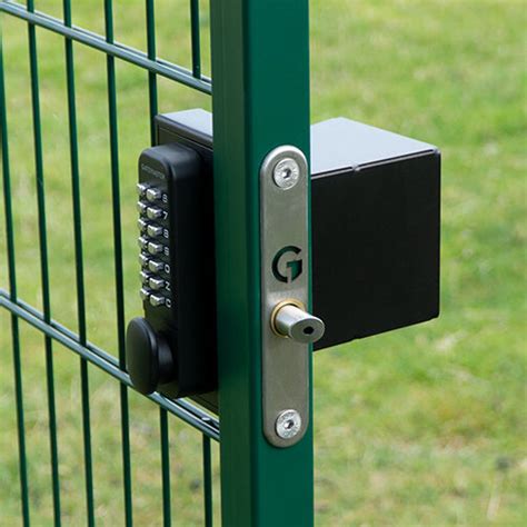 back gate code lock