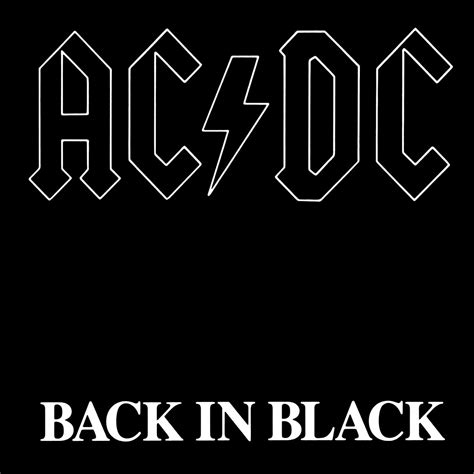back in black by ac dc