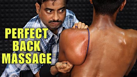 Back Massage Cracking Noise