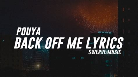 back off of me lyrics