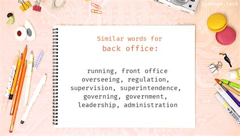 back office synonym