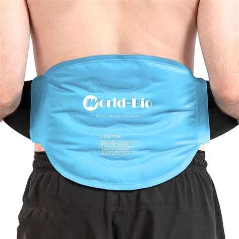 Back Support Belt With Ice Pack