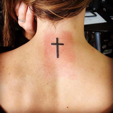 Back Tattoos Of Crosses