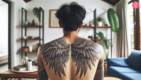 Back Tattoos Of Wings
