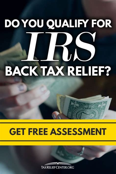 back taxes owed to irs relief