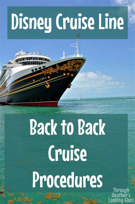 back to back cruise procedures