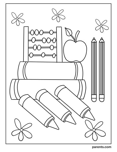 Back To School Coloring Pages Pdf: A Fun Way To Learn