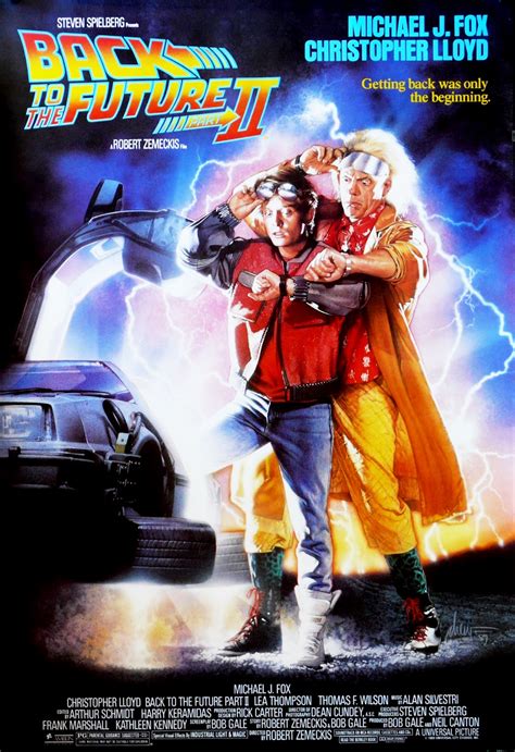 back to the future 2 movie poster