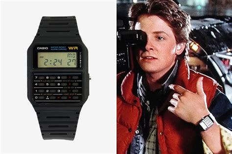 back to the future watch casio