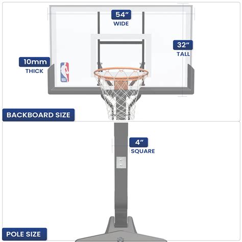 Backboard Nba Height